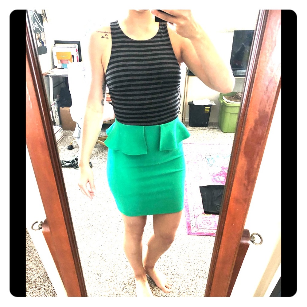 Apricot Lane peplum dress
